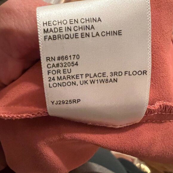 Harlyn x Anthropologie Petal Trench Coat, size Medium - Picture 7 of 7